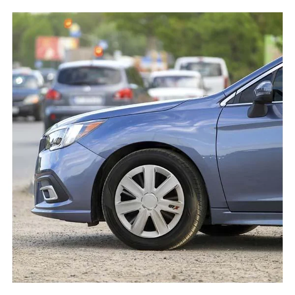 4 enjoliveurs CAR+ VR 15 pouces Carbone/Argent