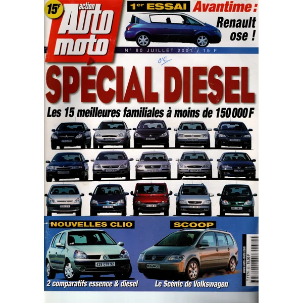 Action Auto Moto N°80 - Juillet 2001