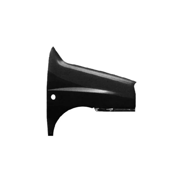 Aile avant droite pour FIAT DOBLO I phase 1, 2001-2005, trou feu clignotant, Neuve à peindre