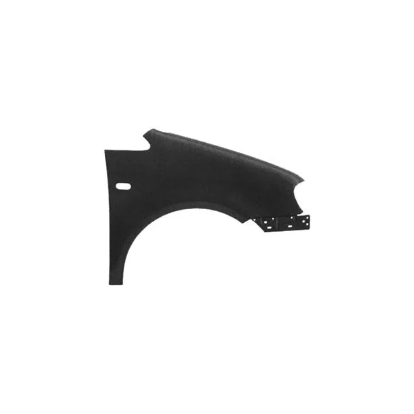 Aile avant droite pour VOLKSWAGEN CADDY III phase 1, 2004-2010, trou feu clignotant, à peindre