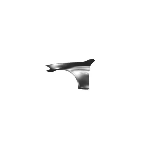 Aile avant gauche pour BMW Serie 5 F10 M-TECH, 2010-2013, trou feu clignotant, en aluminium, Neuve à peindre