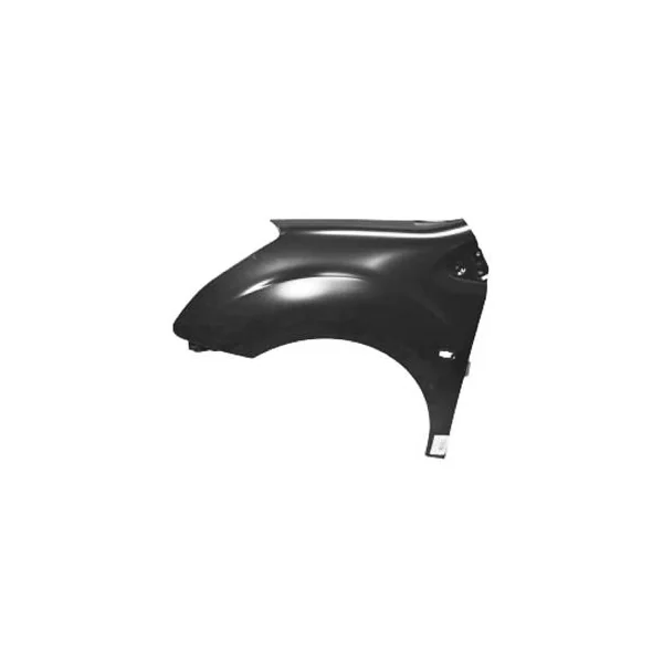 Aile avant gauche pour PEUGEOT PARTNER II phase 3, 2015-2018, trou feu clignotant, Neuve à peindre