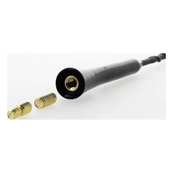 Antenne 30cm am/fm avec adaptateurs 5/6mm blister - CAR+
