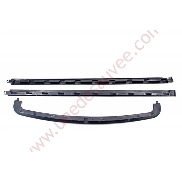 BAGUETTE DE TOIT OUVRANT NOIR PEUGEOT 309 205 GTI RALLYE GTI 16 ROLAND GARROS KIT DE 3