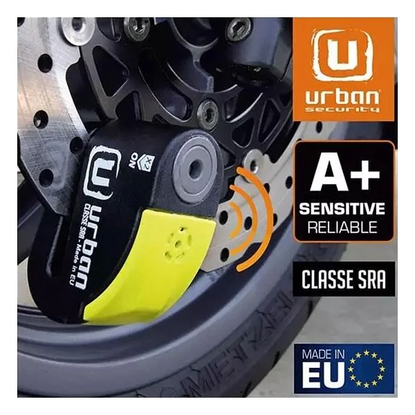 Bloque disque hi-tech alarme + avertisseur - URBAN