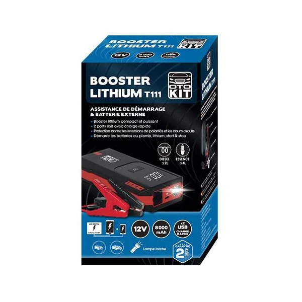 Booster lithium 8000 mAH - OTOKIT