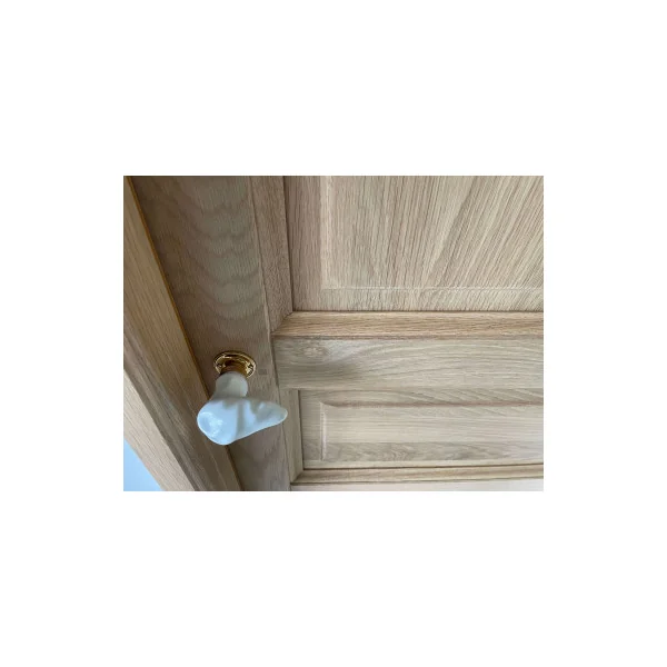 Bouton de porte en porcelaine originale Merigous Guimard