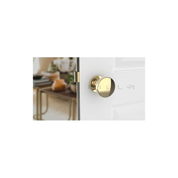 Bouton de porte Or MESA Rond mobile