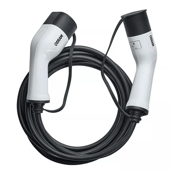 Cable alimentation véhicule électrique mono 16A T2/T2 - OSRAM
