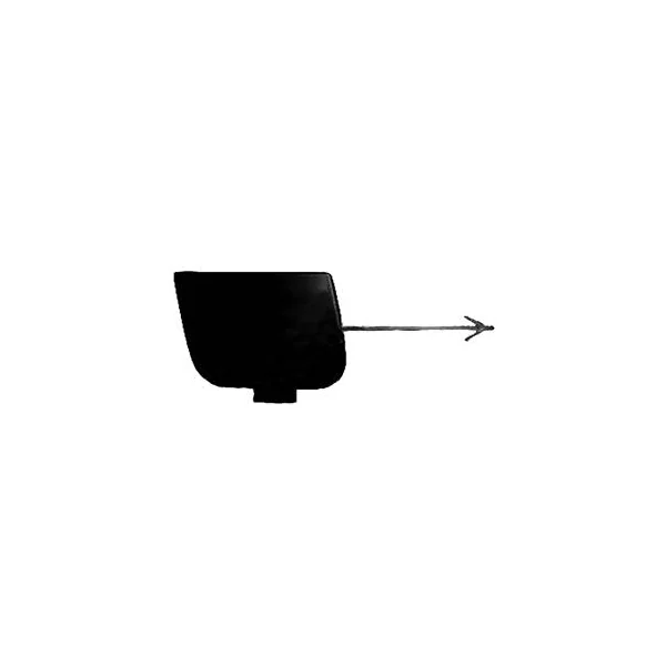 Cache crochet de remorquage pour AUDI A3 II ph.1 SPORTBACK 2004-2008, pare chocs avant