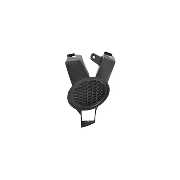 Cache feu antibrouillard gauche pour NISSAN QASHQAI I ph.1, 2007-2010, noir , pare chocs avant