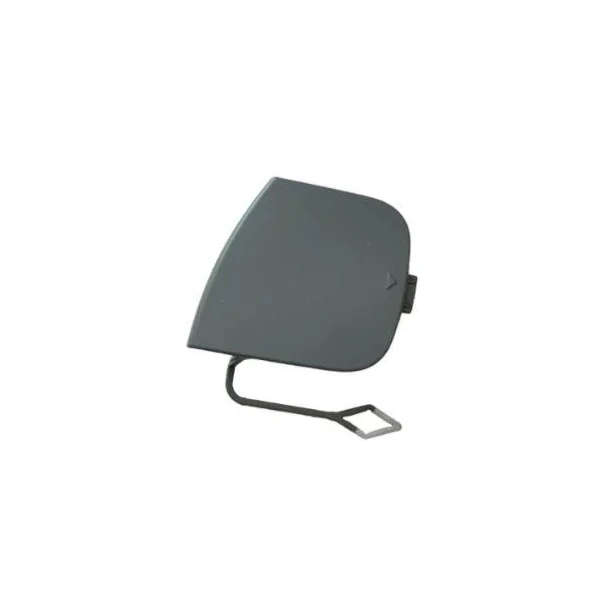 Cache-crochet d'attelage avant, noir lisse à apprêter, Mod. Cooper-S pour MINI ONE/COOPER F55-F56-F57 depuis 2021, Neuf à peindre