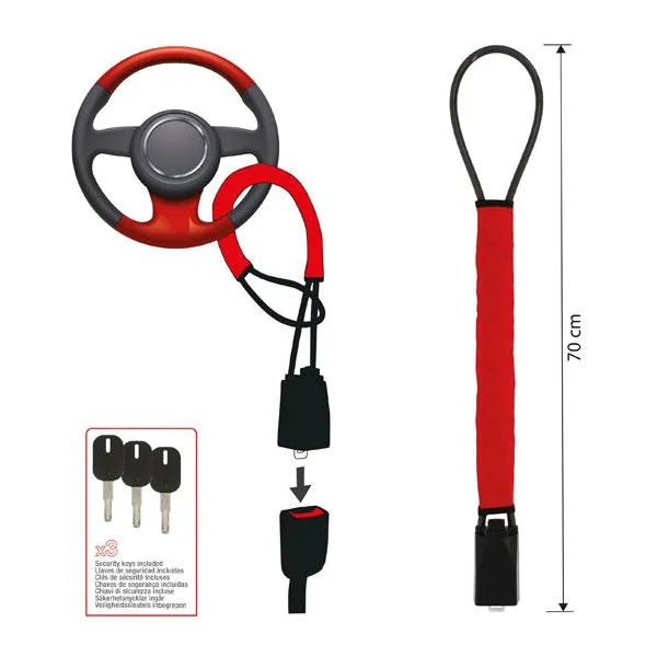 Canne antivol ceinture Minerva - SWISSDRIV