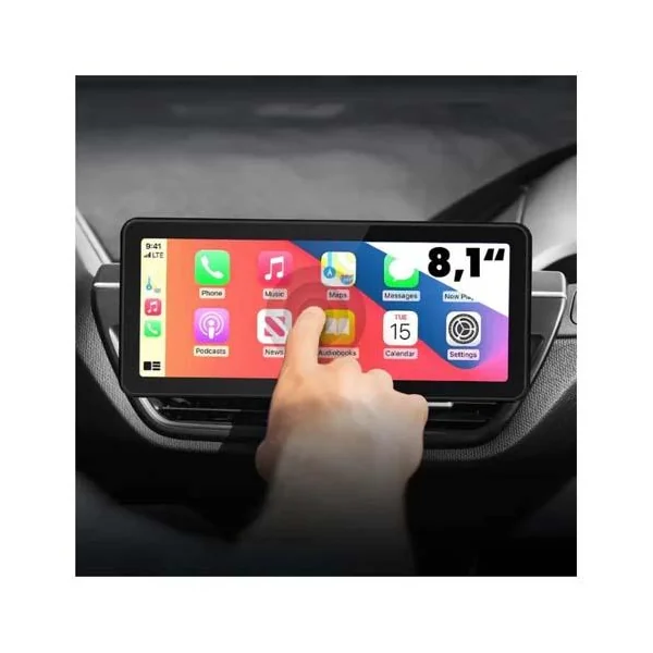 CARPLAY / ANDROID AUTO SLIMDRIVE PANORAMIQUE 8,1'' - TNB