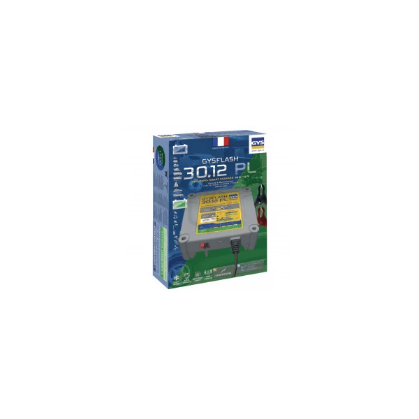 Chargeur de batterie GYSFLASH 30.12 PL Plomb et Lithium de 7 à 375ah 029668