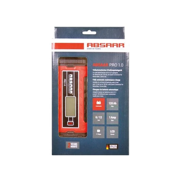 CHARGEUR INTELLIGENT 1Amp 6/12V