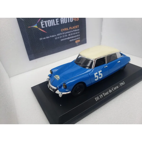Citroën - DS 19 Tour de Corse n°55 - 1963