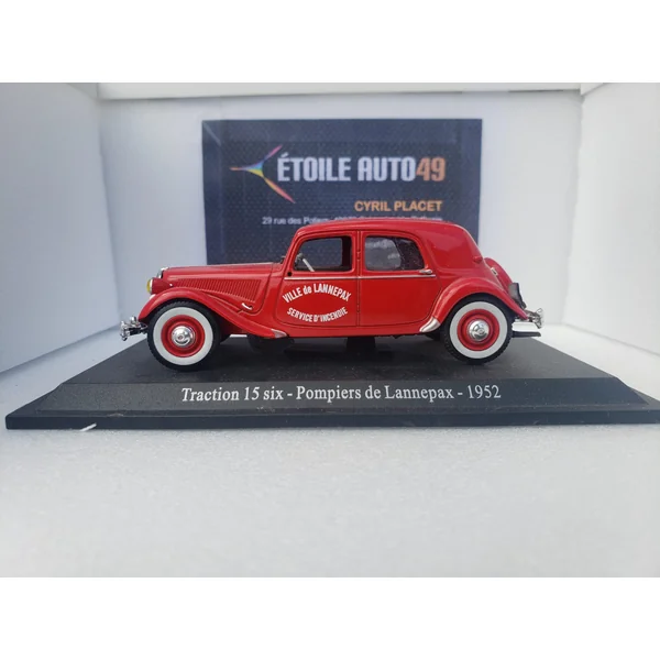 Citroën - Traction 15 Six - Pompiers de Lannepax - 1952