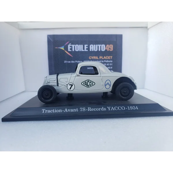 Citroën - Traction Avant 7S-Records YACCO - 1934