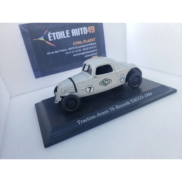 Citroën - Traction Avant 7S-Records YACCO - 1934