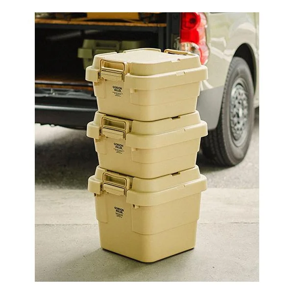 Coffre transport empilable 18L Crème - GORDON MILLER