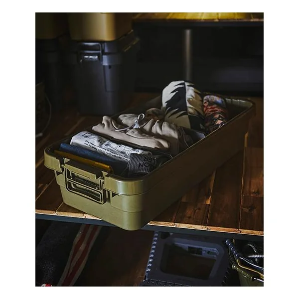 Coffre transport empilable 40L Olive - GORDON MILLER