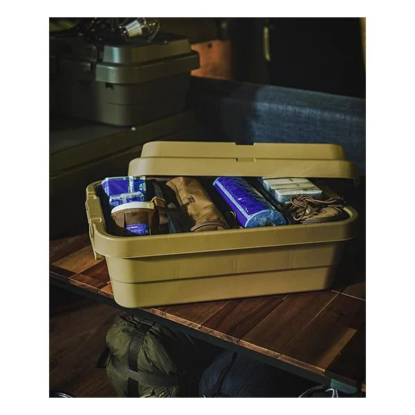 Coffre transport empilable bas 30L Crème - GORDON MILLER