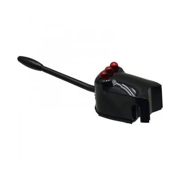 Commutateur de clignotant double circuit - feux de stop/clignotants - 3 témoins lumineux