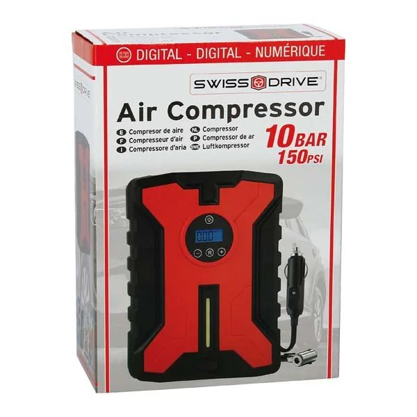 Compresseur 12v/8bar digital sd - SWISSDRIV