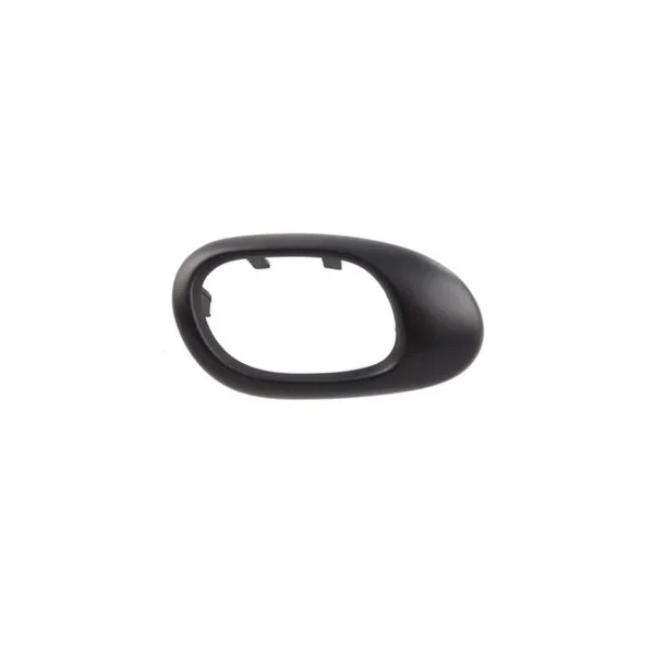 Contour de poignée de porte avant ou arrière droite pour PEUGEOT 206, 1998 à 2009, Noire, Neuve