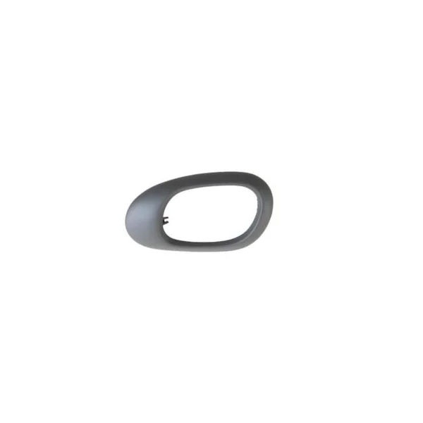 Contour de poignée de porte avant ou arrière gauche pour PEUGEOT 206, 1998 à 2009, Grise, Neuve
