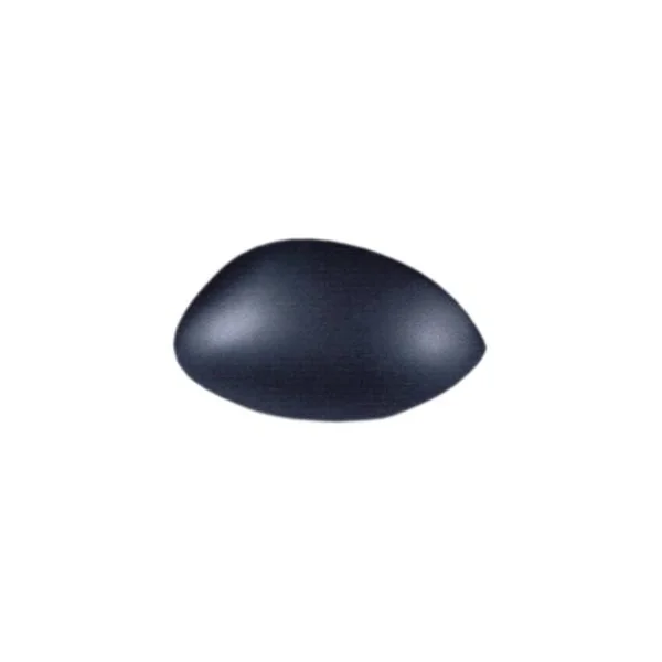 Coque rétroviseur droit pour PEUGEOT 206 ph.2, 2003-2009, noire, Neuve