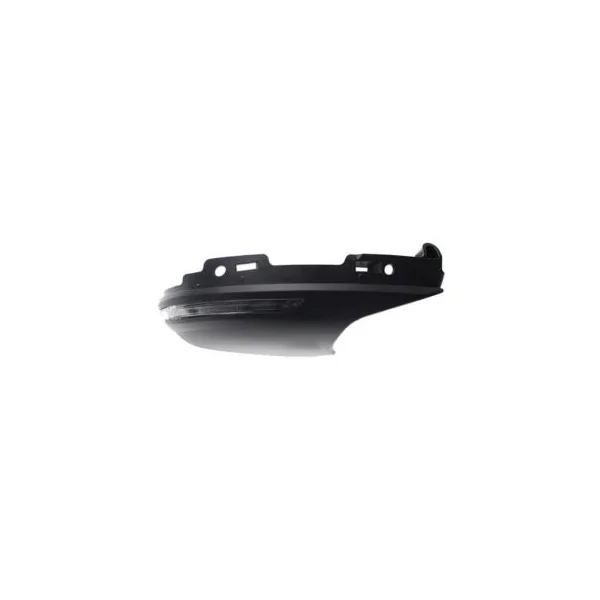 Coque rétroviseur droite inférieure avec feu clignotant pour RENAULT CLIO V phase 1, 2019-2023, Noire, Neuve