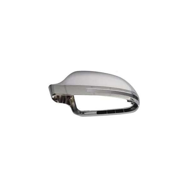 Coque rétroviseur gauche pour AUDI A3 II ph.3 (3 portes) 2008-2012, chromée, Neuve