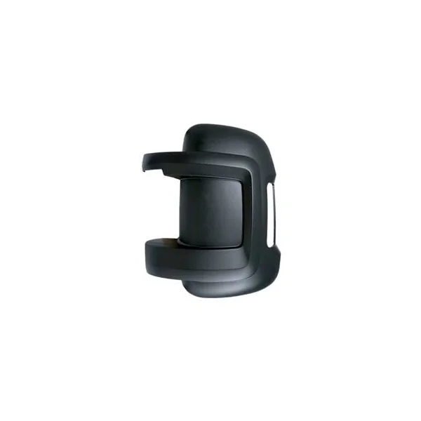 Coque rétroviseur gauche pour FIAT DUCATO III phase 2 2014-2023, (bras court), noire, Neuve