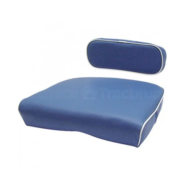 Coussin de siège Bleu/coutures blanches - Fordson et Ford - Dexta, Super Dexta, Major, Super Major