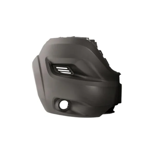Crosse pare chocs avant droit pour FIAT DUCATO III phase 2 2014-2023, gris, sans élargisseur, trou antibrouillard