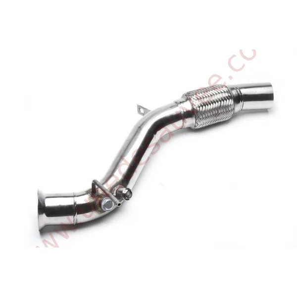 DOWNPIPE INOX REMPLACEMENT FAP 63,5MM RÉFÉRENCE 06BM002 POUR BMW SÉRIE 1 E81 E82 E87 E88 116D 118D 120D 123D MOTEUR N47 116 À 204 CH 2003-2013