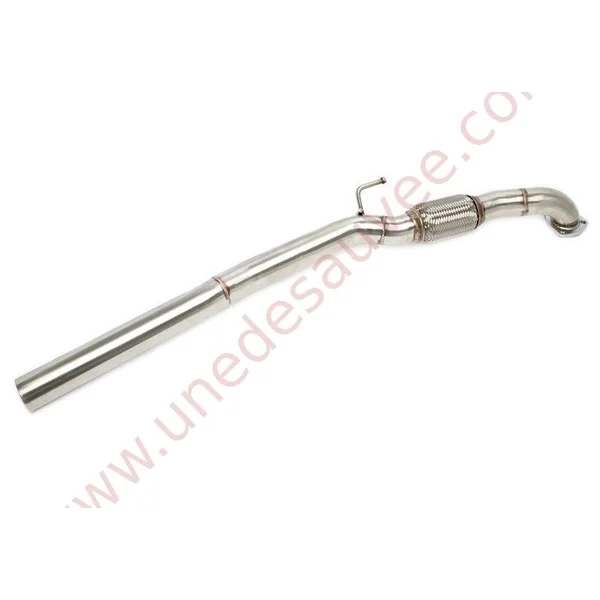 DOWNPIPE INOX SANS CATALYSEUR 57MM 06VW016 POUR AUDI A3 8L / SEAT LEON 1M / TOLEDO II 1M / SKODA OCTAVIA 1U / VOLKSWAGEN GOLF 4 / BORA / NEW BEETLE 1.9 TDI 90 À 150 CH (1996-2011)