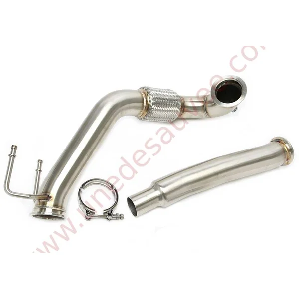 DOWNPIPE INOX SANS CATALYSEUR 76MM 06VW020 POUR AUDI A1 8X / SEAT IBIZA 6J / VOLKSWAGEN POLO 6R 1.8 TSI GTI 192 CH (2014-2017)