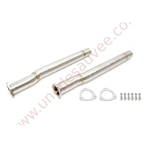 DOWNPIPE INTERMÉDIAIRE INOX 70MM RÉFÉRENCE 06AU012 POUR AUDI RS3 8V / AUDI TT RS 8S 2.5 TFSI 400 CH (2016+) COMPLEMENT DOWNPIPE 06AU011