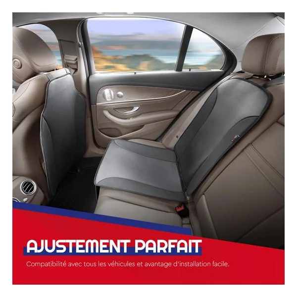 Duo protège dossier siège Noir - OTOM