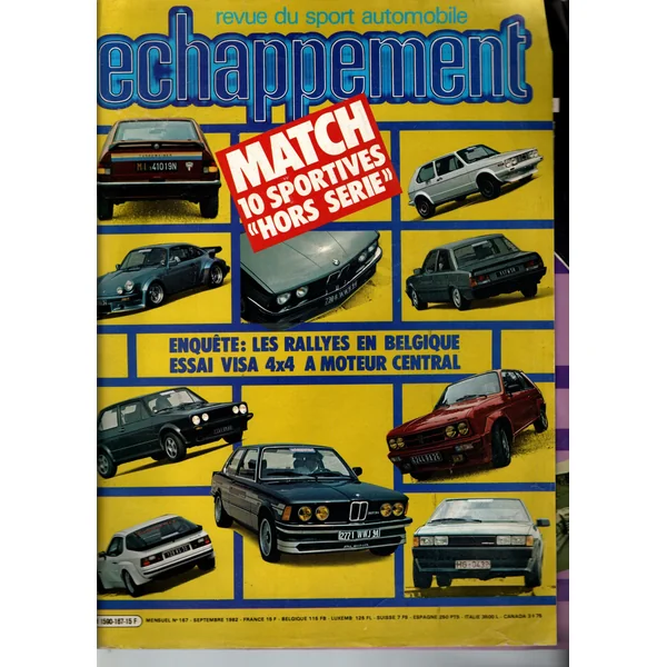 Echappement N°167 Septembre 1982
