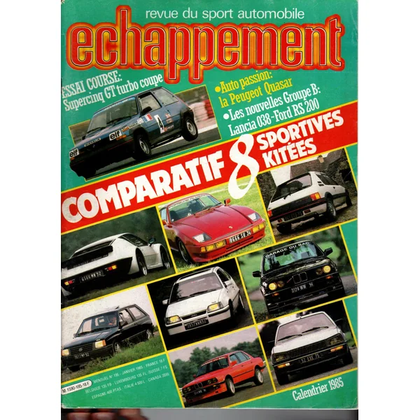 Echappement N°195 Janvier 1985