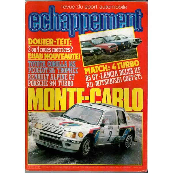 Echappement N°197 Mars 1985