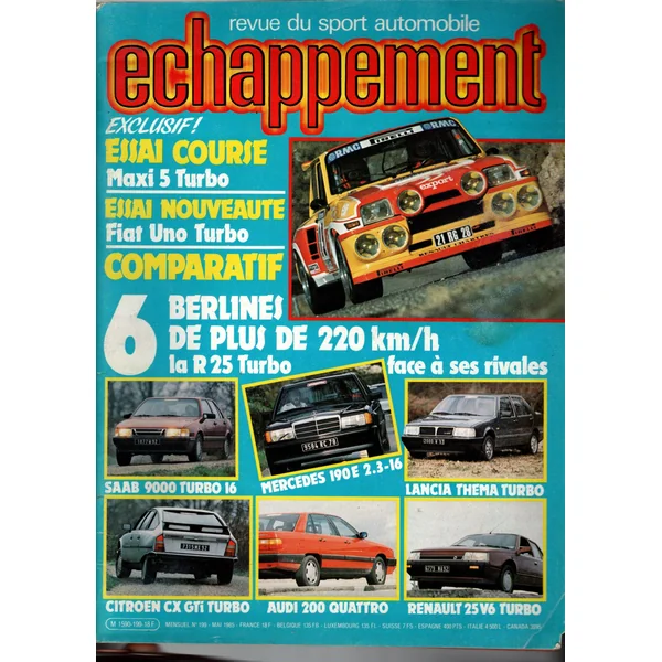 Echappement N°199 Mai 1985