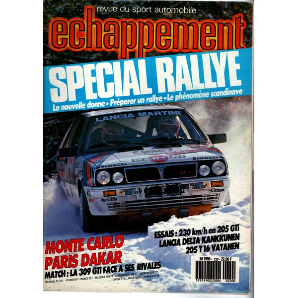 Echappement N°220 Février 1987