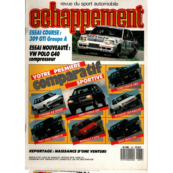 Echappement N°237 Juillet 1988