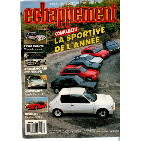 Echappement N°242 Décembre 1988