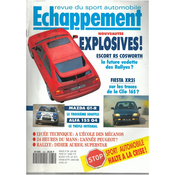 Echappement N°284 Juin 1992